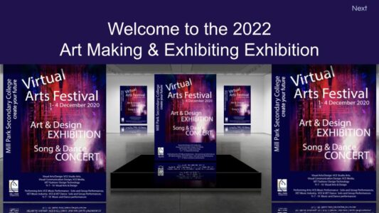 Virtual Art Design Exhibition - Combined