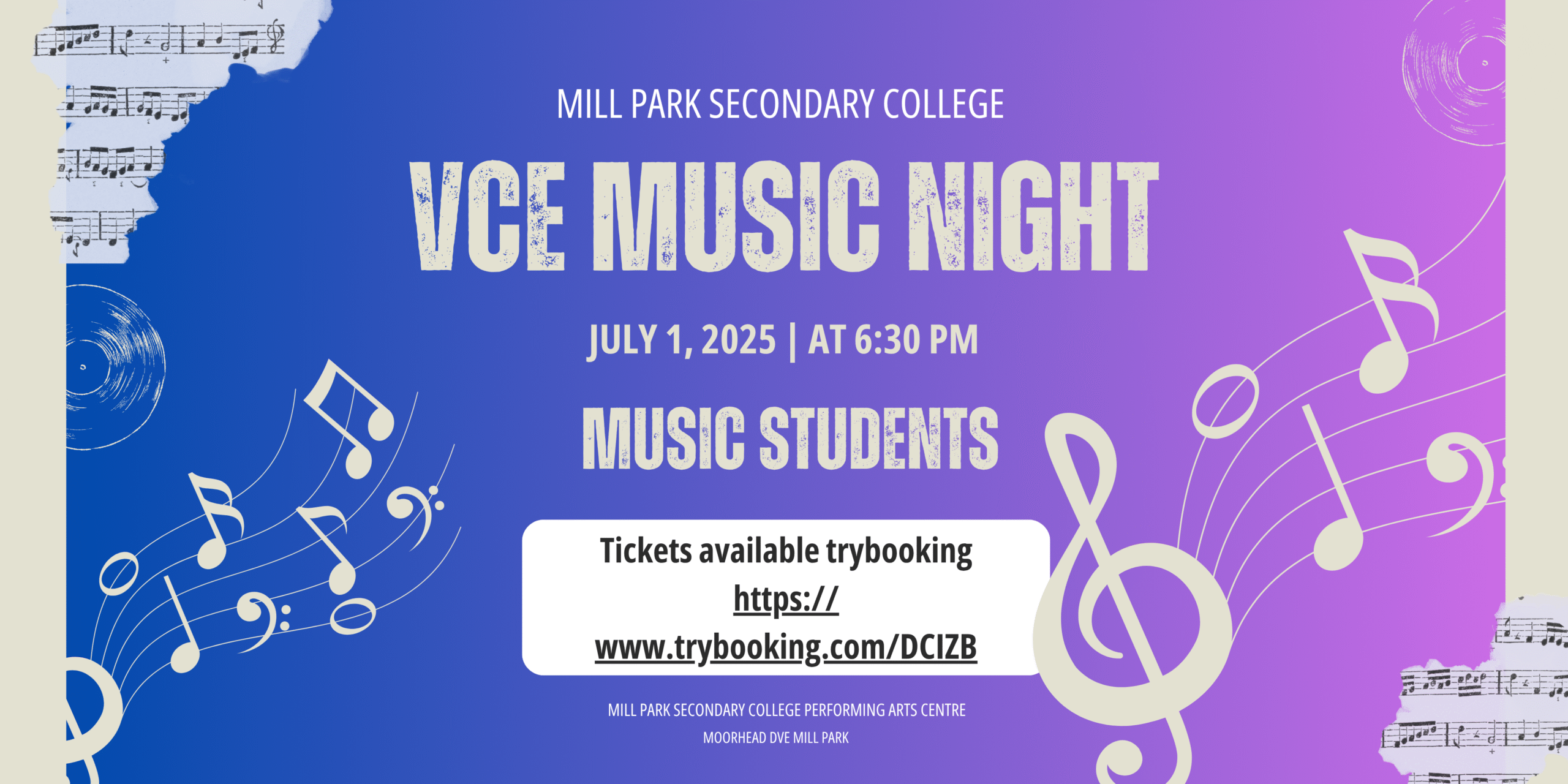 VCE Music & Ensemble Concert